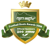 COMING SOON FOOTY-BOOTS.COM FOOTBALL BOOTS AWARDS 2008