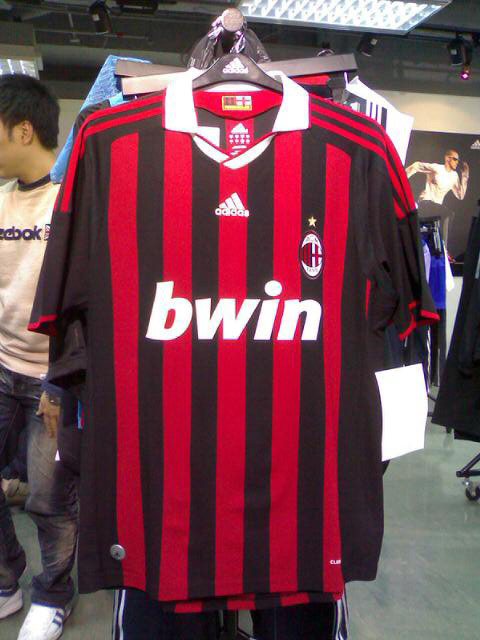 NEW AC MILAN HOME SHIRT 2009 – 2010