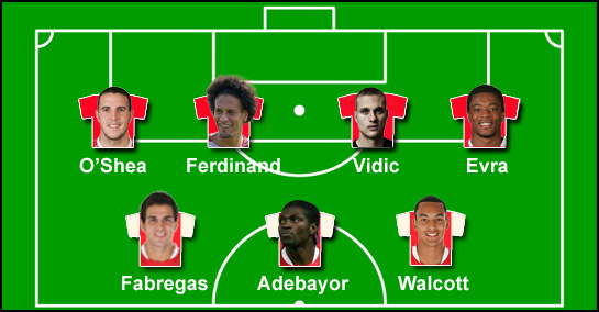 MANCHESTER UNITED V ARSENAL – FOOTBALL BOOTS SHOWDOWN