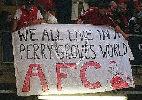 PERRY GROVES’ FOOTBALL BOOTS