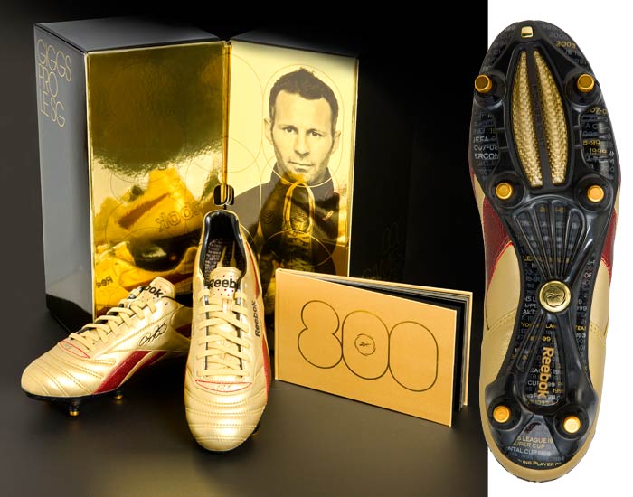 reebok gold football boots