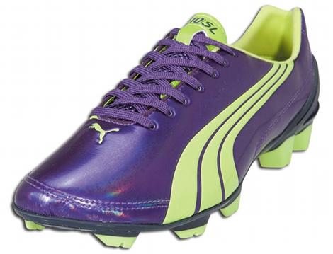 purple puma football boots