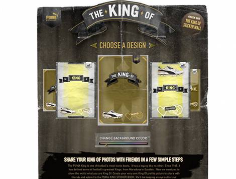 CROWN YOURSELF KING WITH PUMA KING FACEBOOK APP