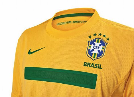 New Brazil Home Shirt 2011