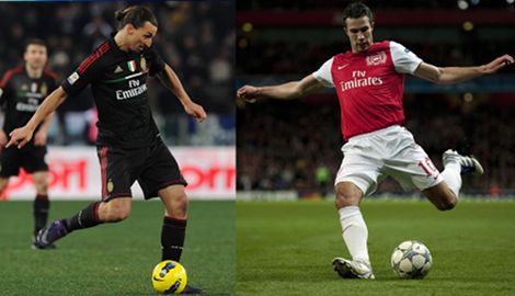 FORWARD-THINKING: ZLATAN & RVP KEY IN SAN SIRO SHOWDOWN