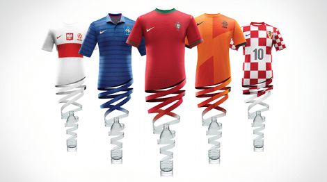 Nike's recycled 'Better World' Home Kits for Euro 2012