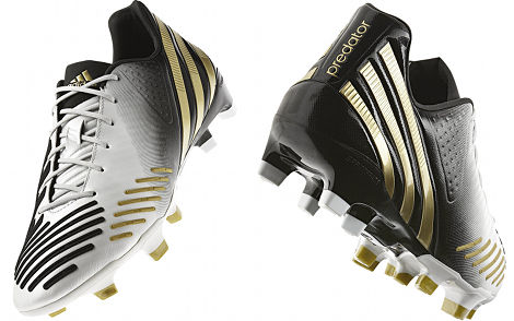 adidas Predator LZ - White / Black / Metallic Gold