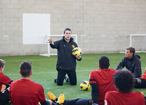 Nike's The Chance Finalists continue their global tour in Manchester, coached by the MUFC training staff