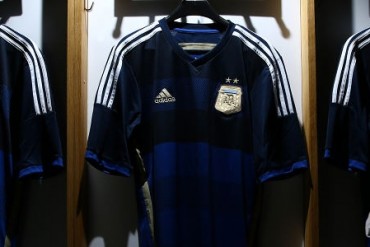 adidas Argentina World Cup Away Shirt 2014