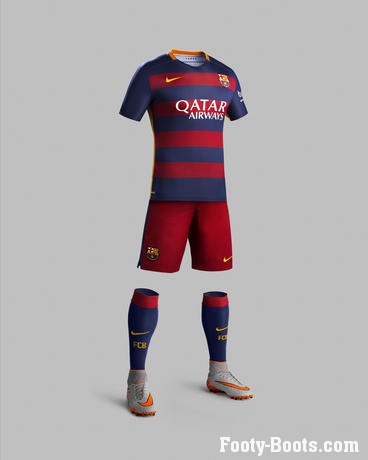 Barcelona home kit 2015 2016