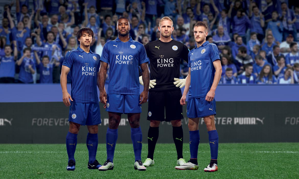 Official Leicester City Kit 2016-2017