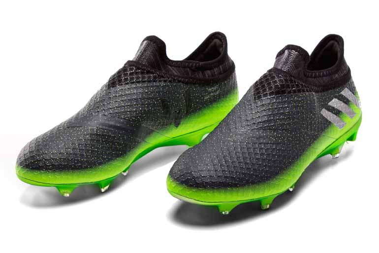 messi laceless football boots